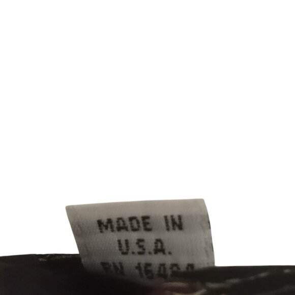 Ron Chereskin Black Burgundy Beige Print 100% Silk Neck Tie Made in USA - Picture 7 of 7